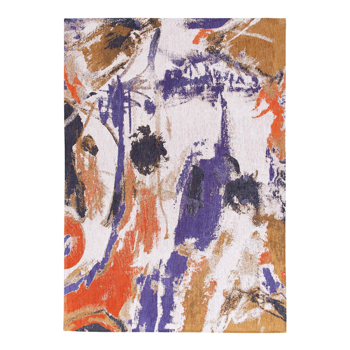 Louis De Poortere vloerkleed Purple Game - multicolor - 140x200cm