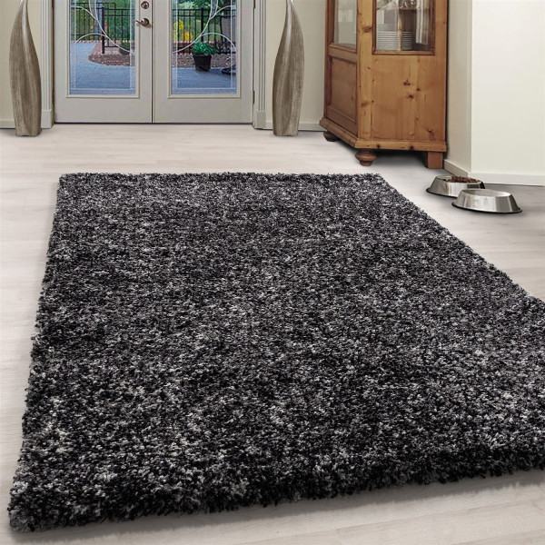 Dywan shaggy Enjoy antracyt multikolor 60 cm x 110 cm