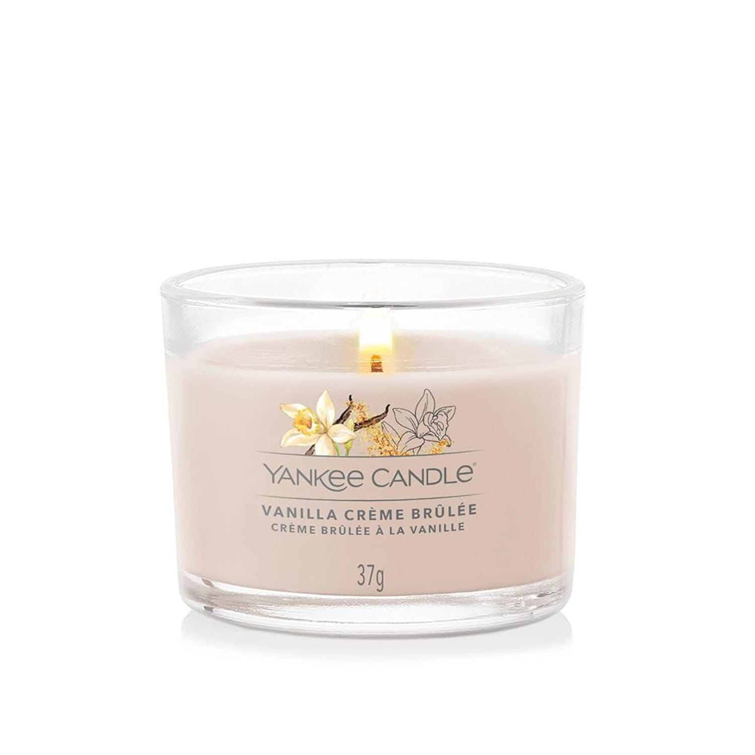 Vanilla Creme Brulee candela votiva profumata Yankee Candle