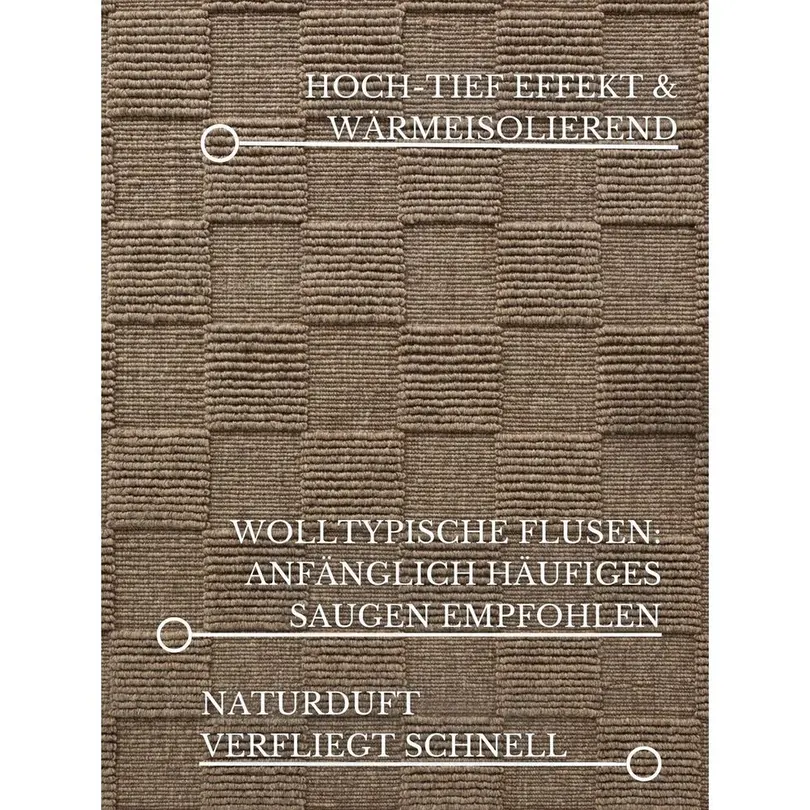 Kurzflorteppich Scala