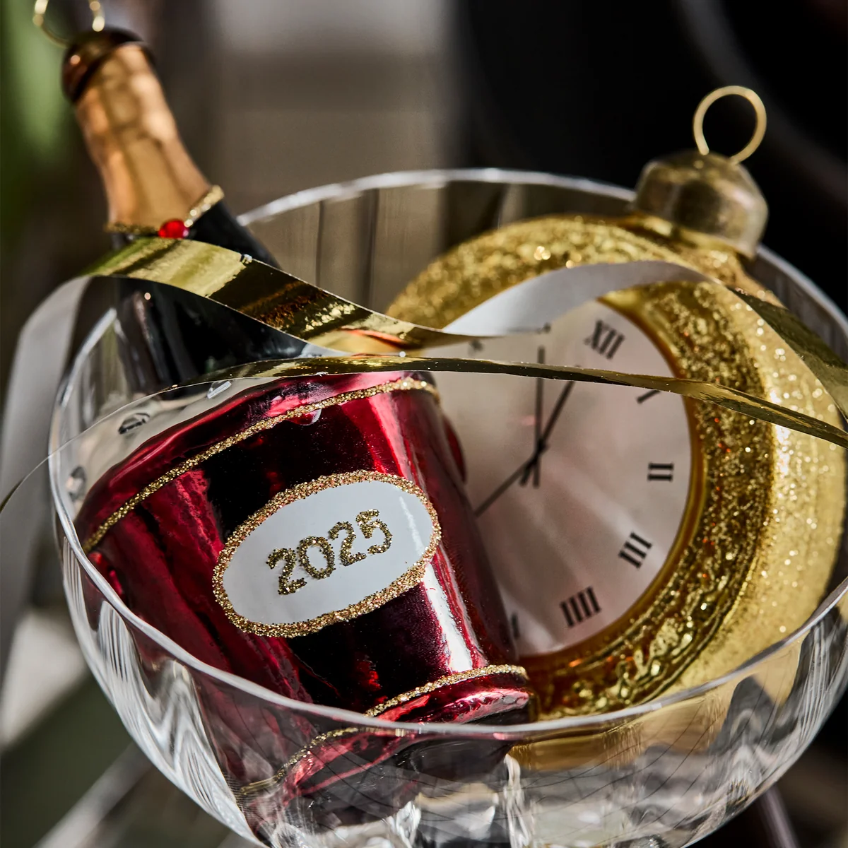 House Doctor - New Year 2026 Ornamente, gold