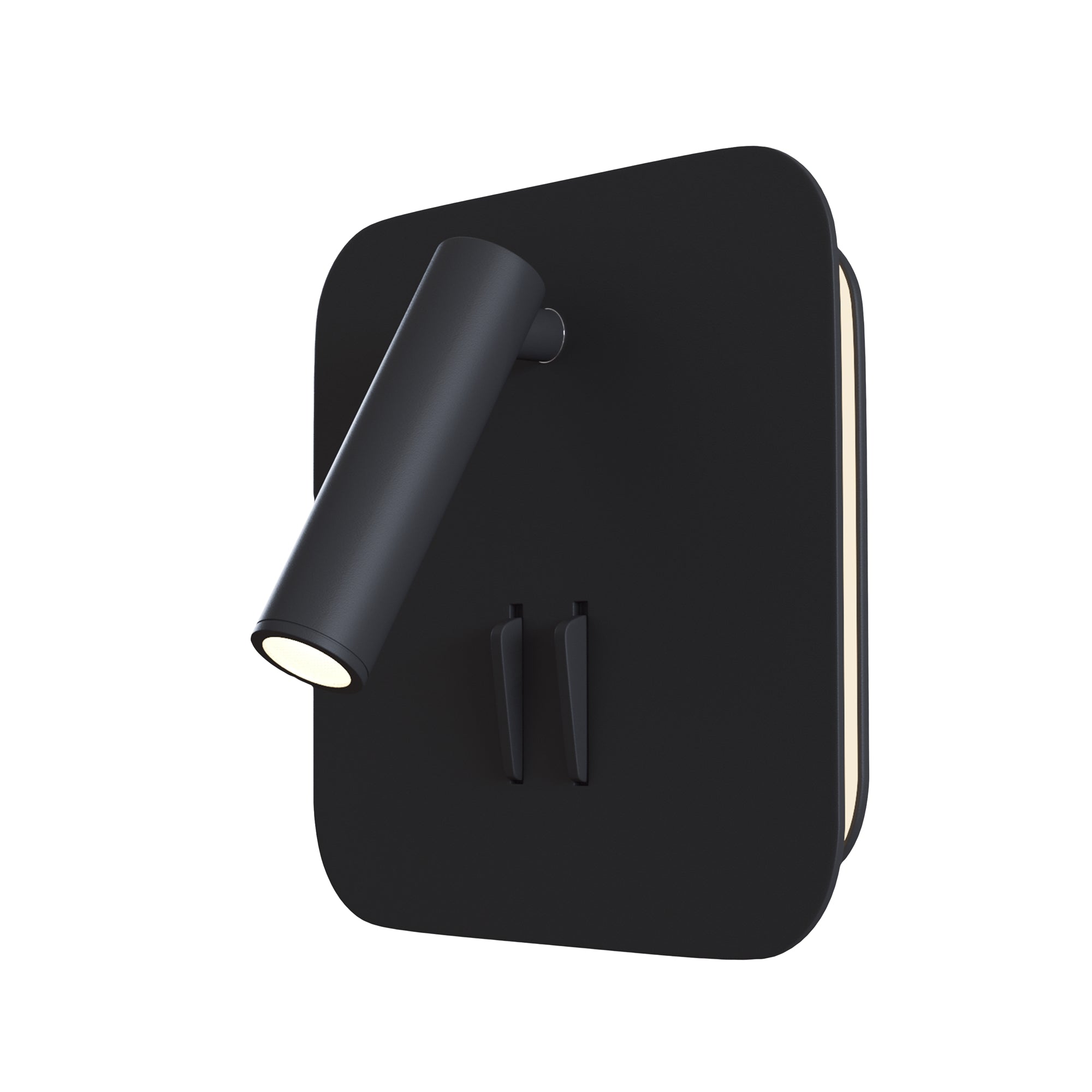 Maytoni wandlamp Ios 176 - Zwart - 6.5x13x13 cm