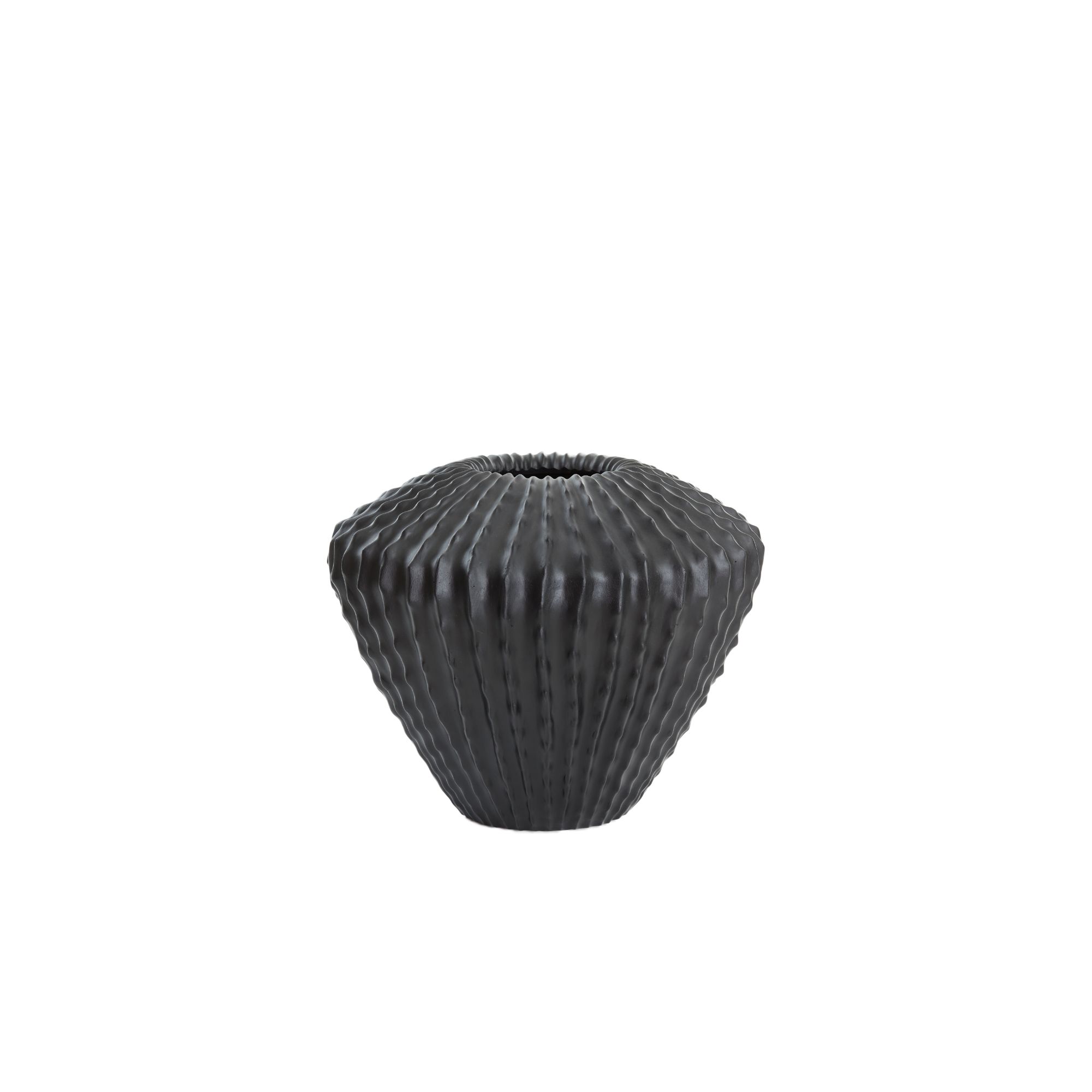 Light & Living vaas Cacti - zwart - Ø55cm