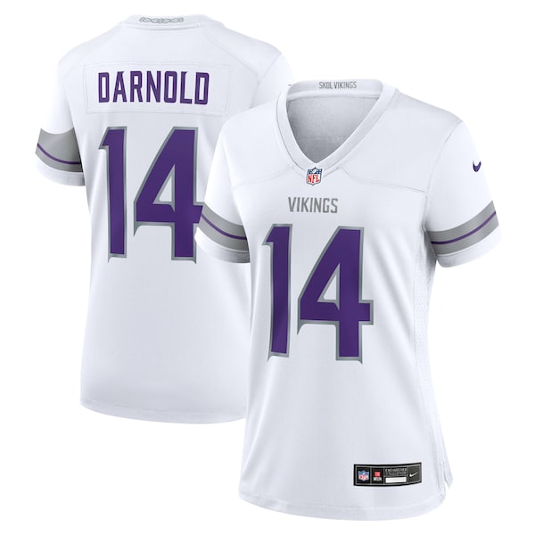 Sam Darnold Minnesota Vikings Nike Women's Alternate Game Player Jersey - White