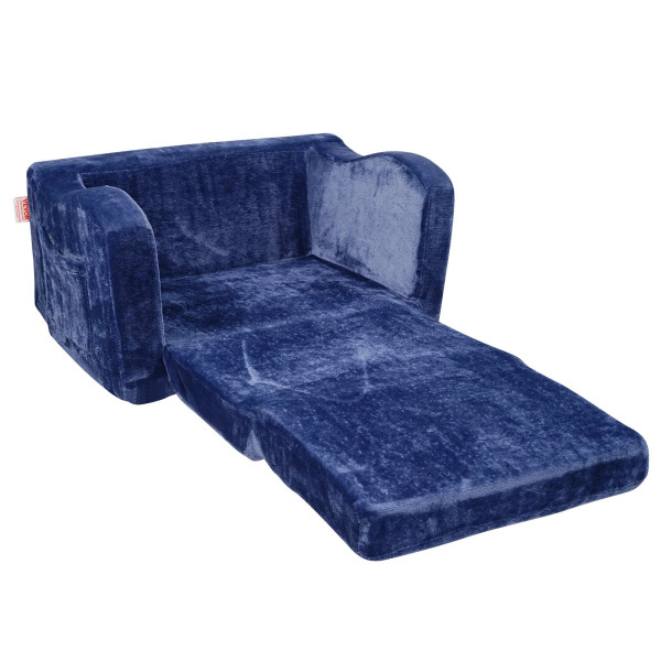Mini Sofa dla Dzieci do Pokoju Dziecka Kanapa Dziecięca granat