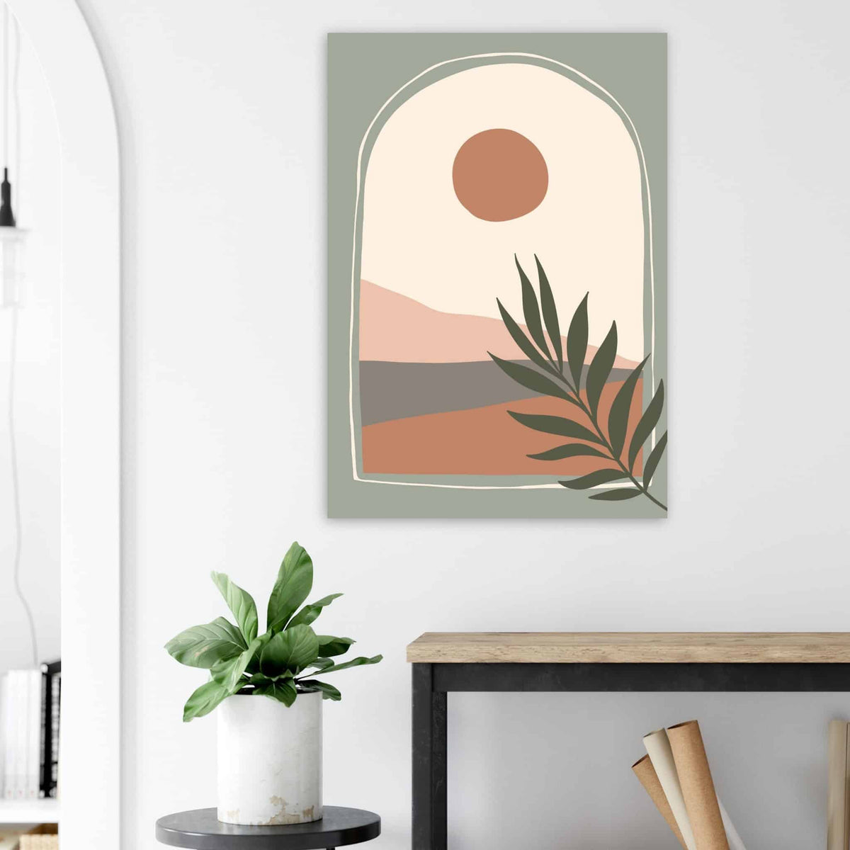 Artfulprints Poster Boho – Evening light  - 70x100 cm - Meerkleurig