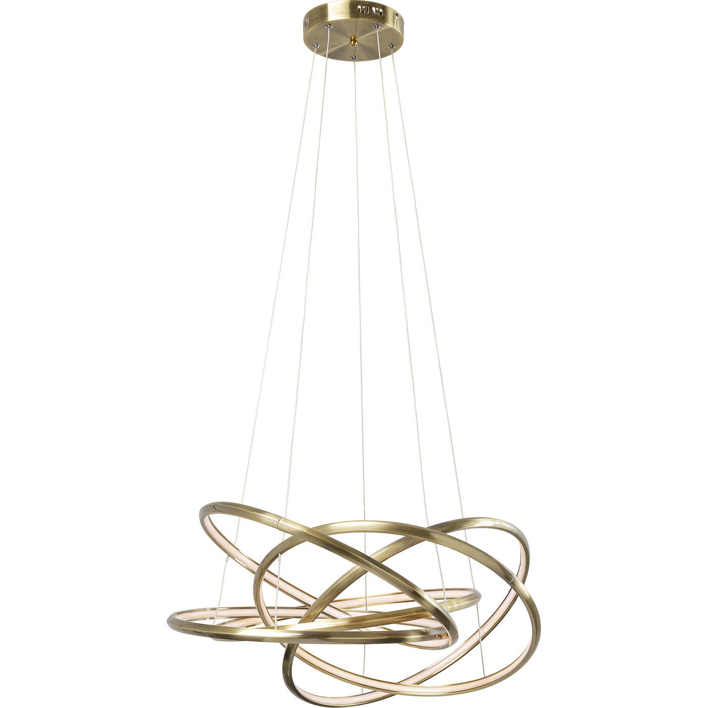 Kare Design Hanglamp Saturn LED goud