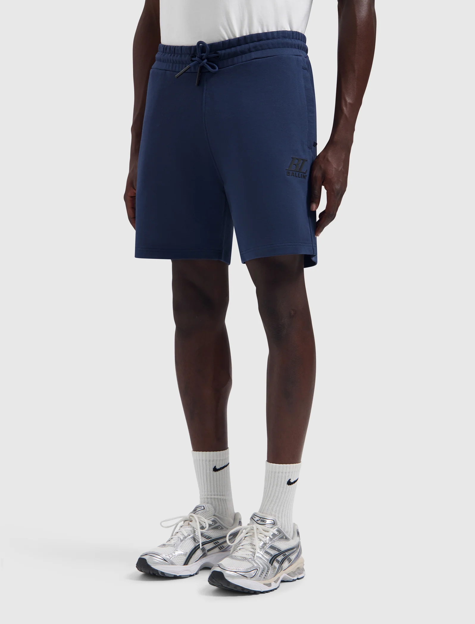Monogram Short | Navy