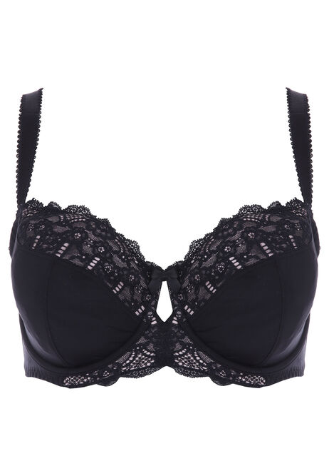 Dorina Womens Black DD  Non Padded Celine Bra