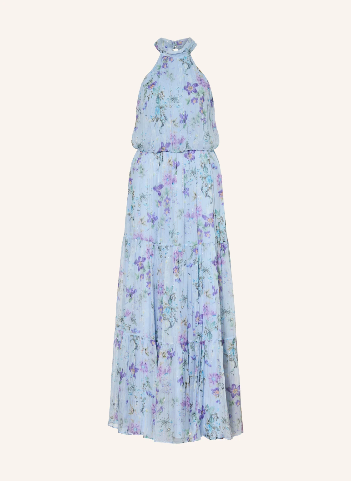 SWING Abendkleid mit Glitzergarn