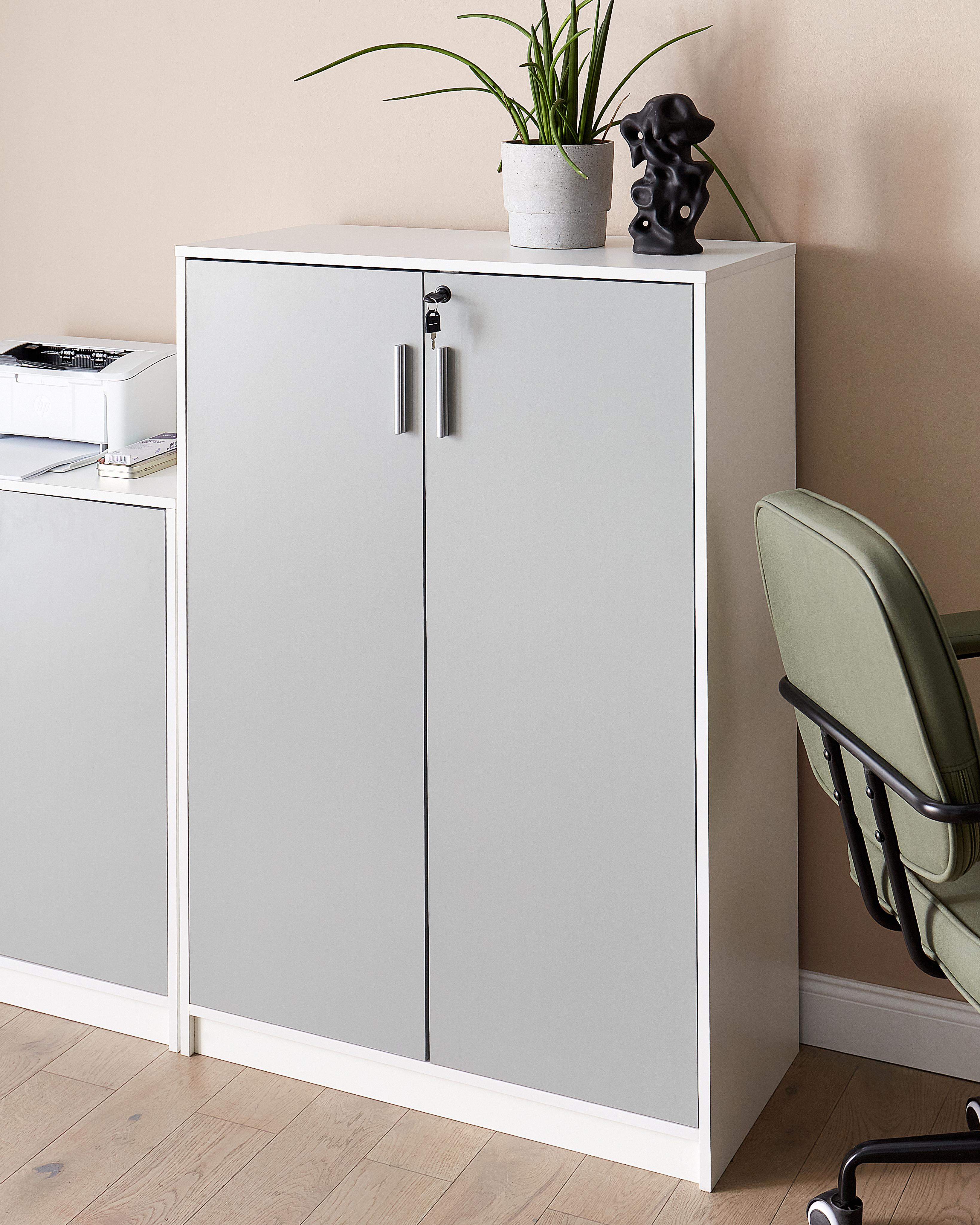 Storage Unit ZEHNA Light Grey