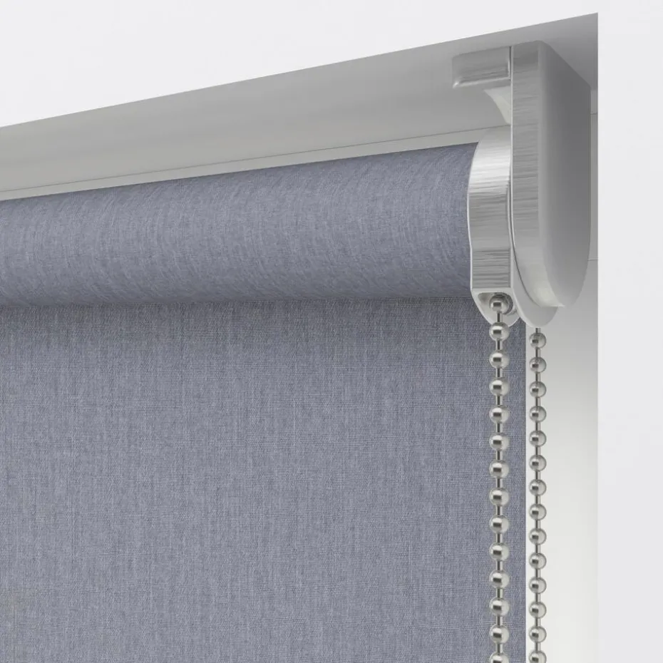 Kwantum Rolgordijnen | Fenstr Rolgordijn Lizzy  Lichtdoorlatend Grijs