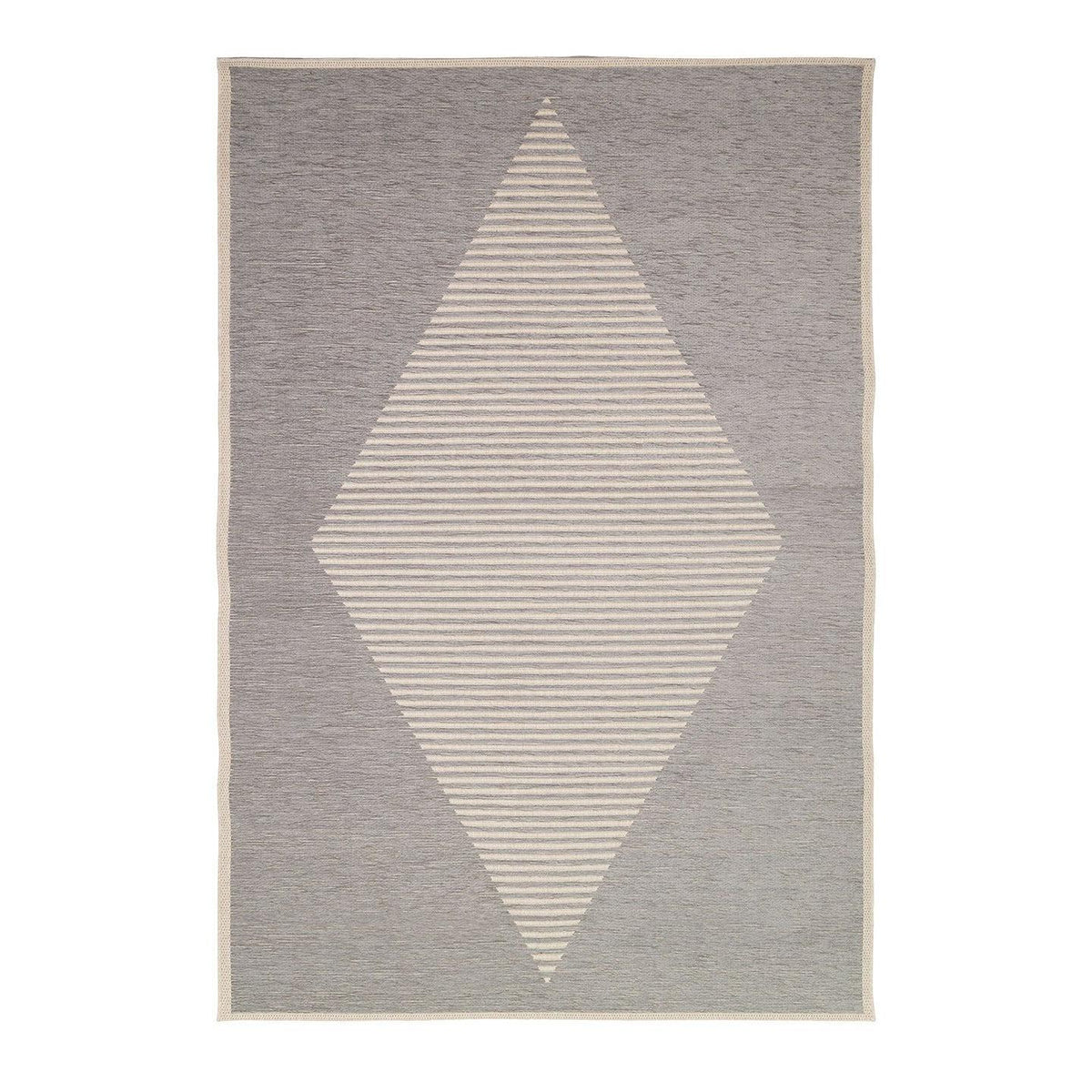 AFK Living vloerkleed Diatonique - voor binnen en buiten - grijs - 115 x 170 cm