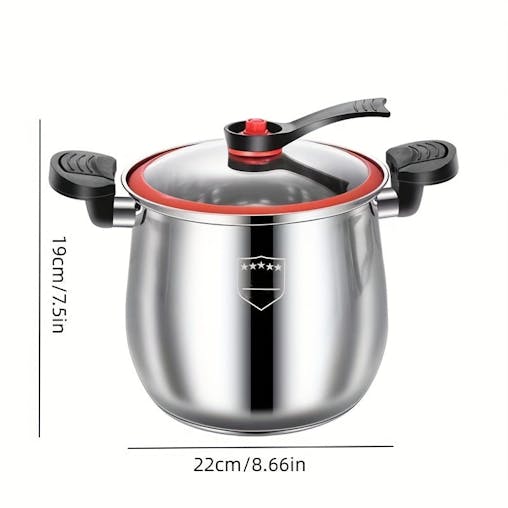 NNETM Stainless Steel Quick Cooking Pot Stew