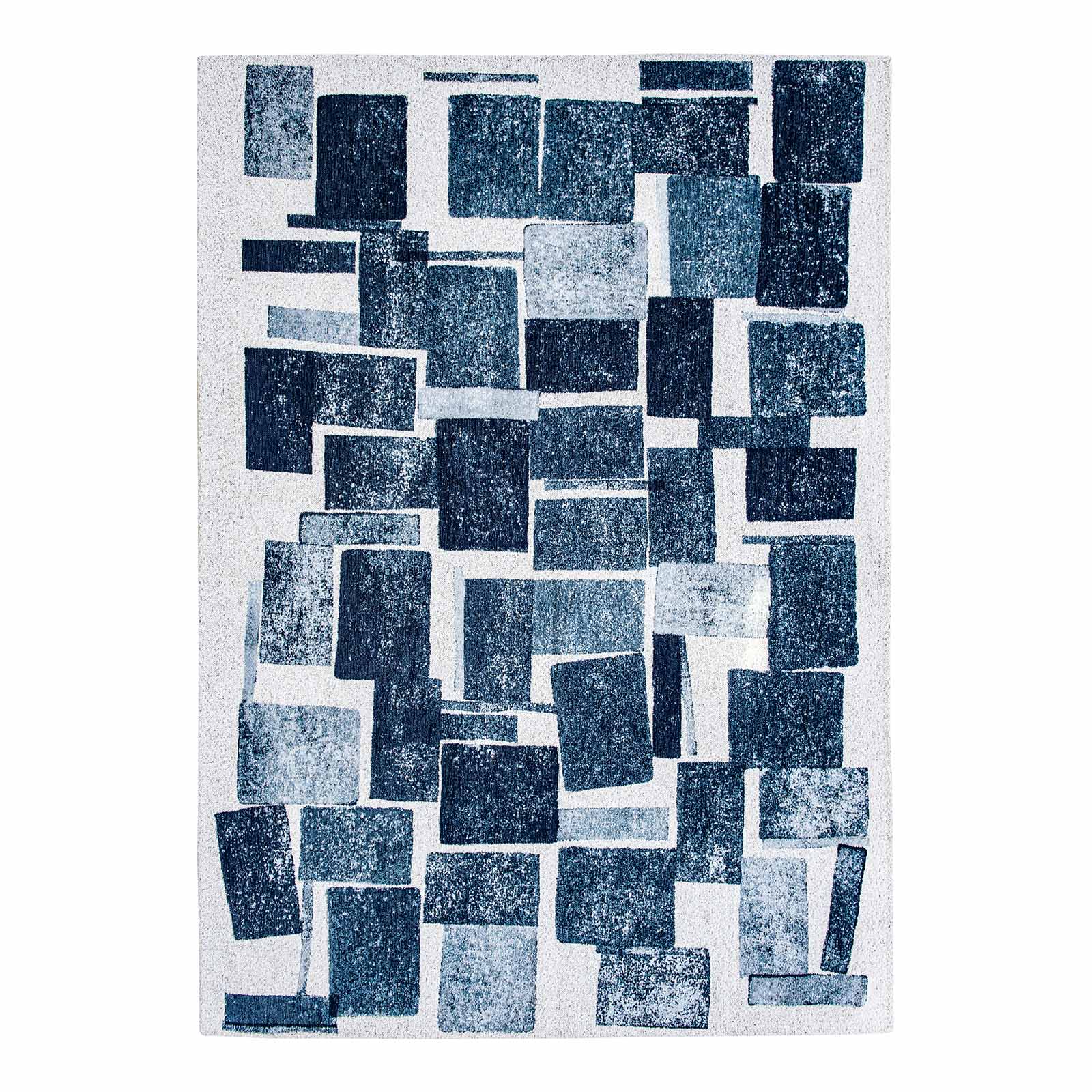 Louis De Poortere vloerkleed Ice Blue - blauw - 80x150cm