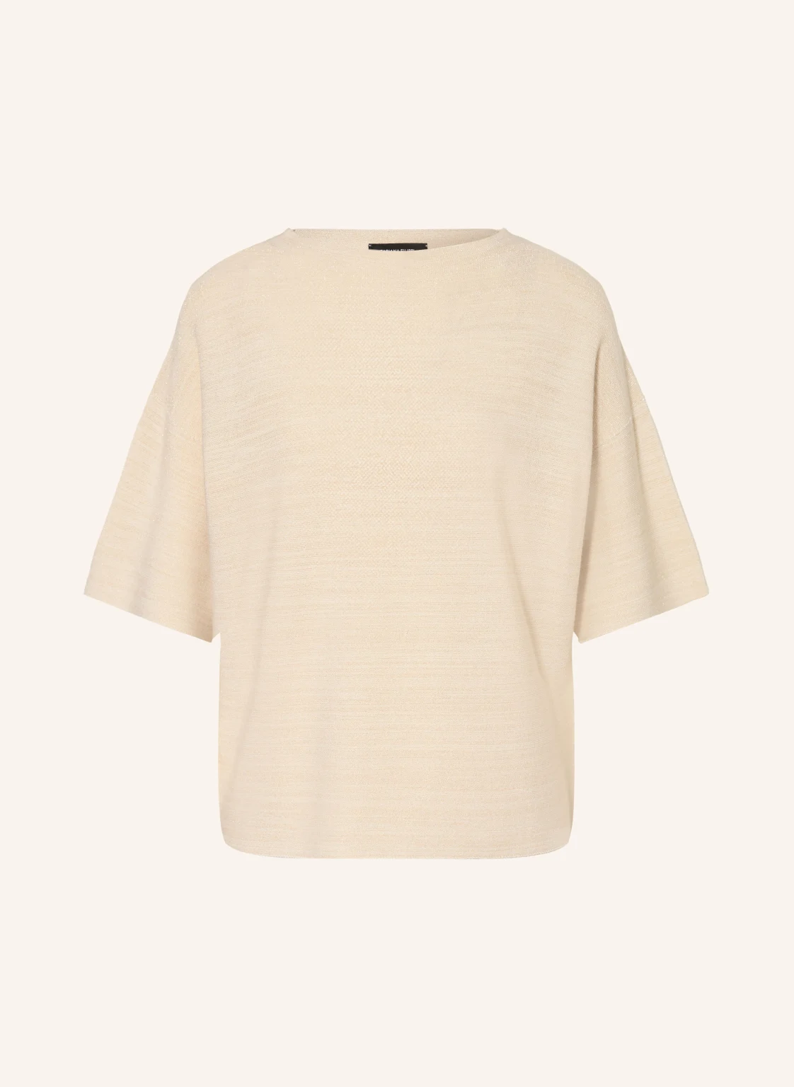 FABIANA FILIPPI Strickshirt mit Glitzergarn