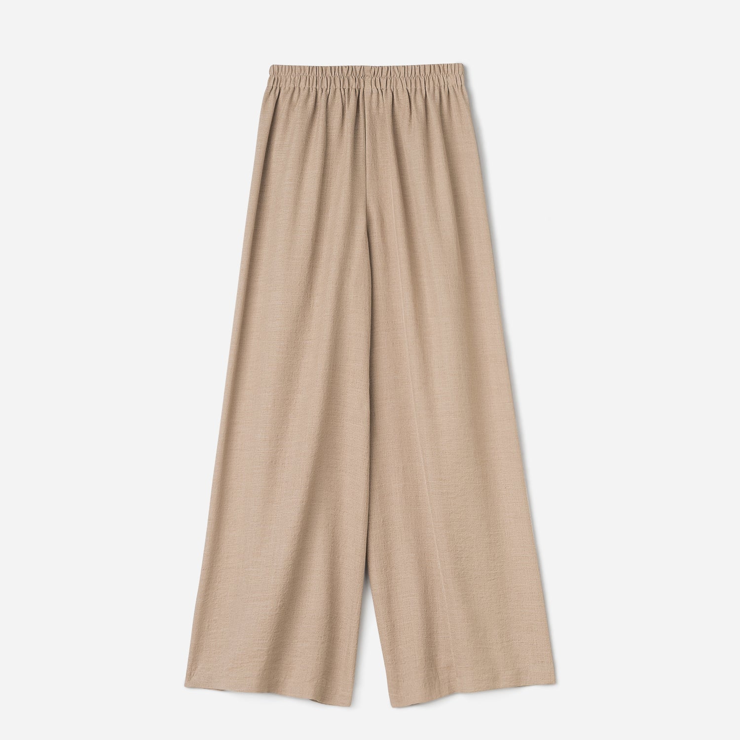 Pantalon large TEXTO beige