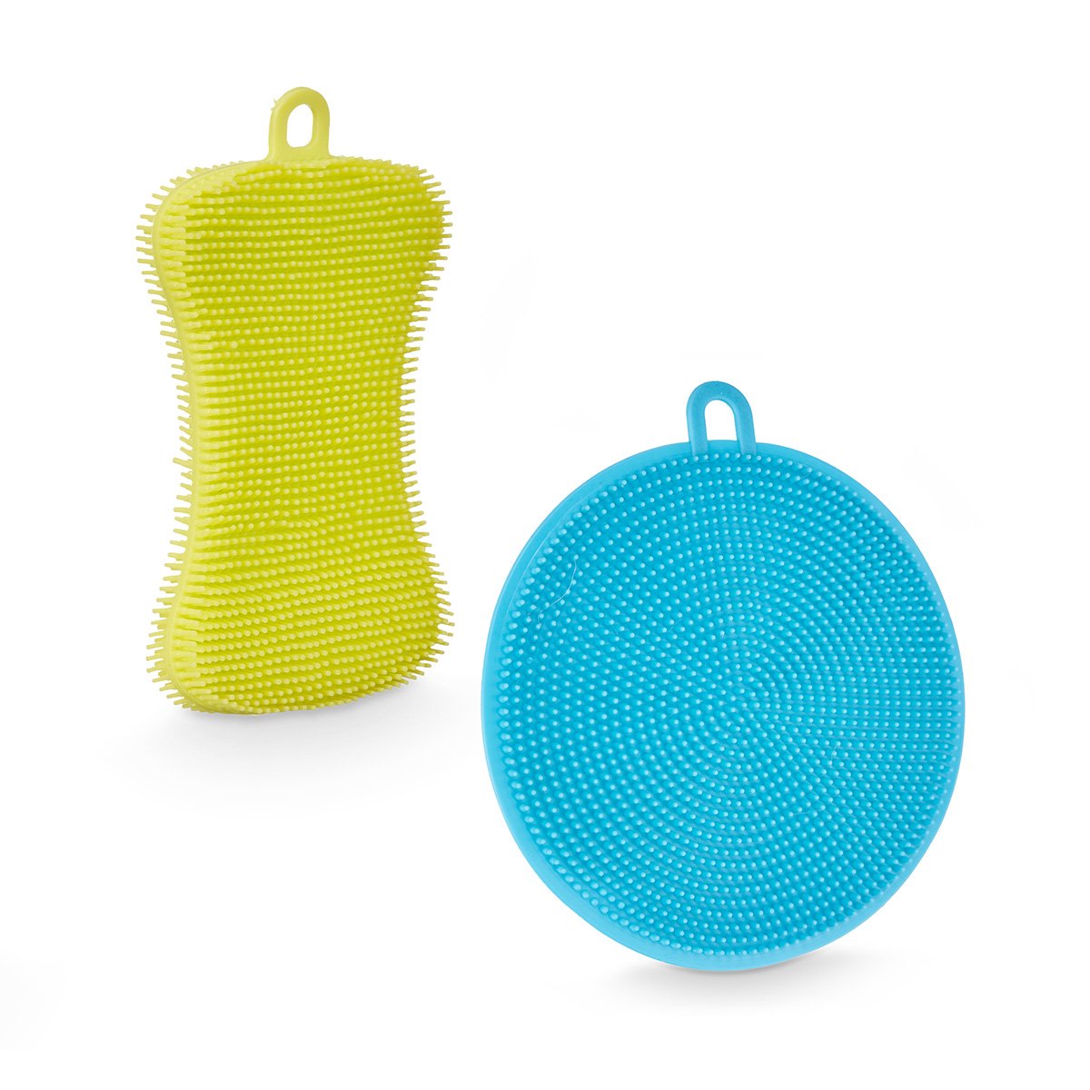 Conjunto 2 esfregões em silicone