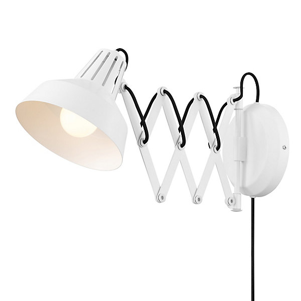 Applique murale Yarra E27 IP20 blanc