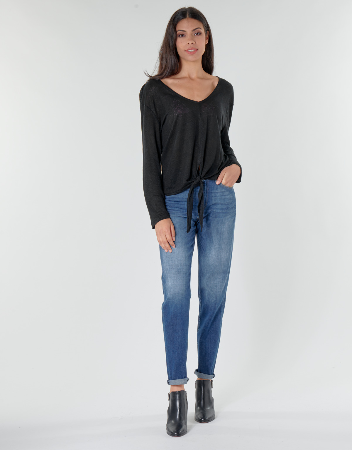 G-Star Raw - 3301 HIGH STRAIGHT 90'S ANKLE WMN - Faded / Cobalt