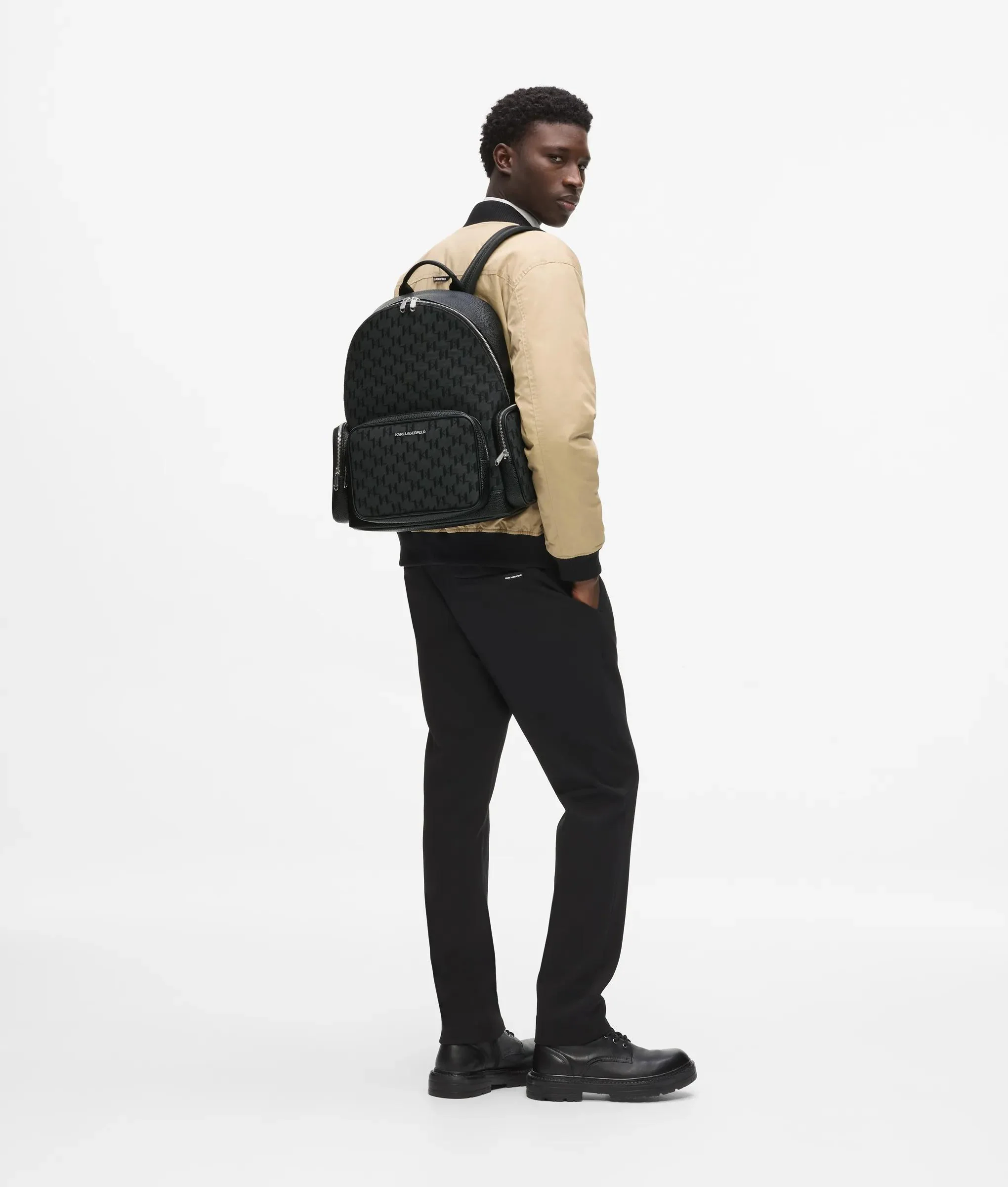 Sac à dos en jacquart K/Monogramm