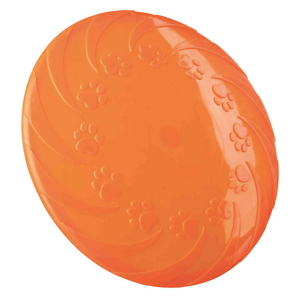 Disque Volant Dog Disc, TPR, flottant pour chiens. D 18 cm Coloris: aléatoires