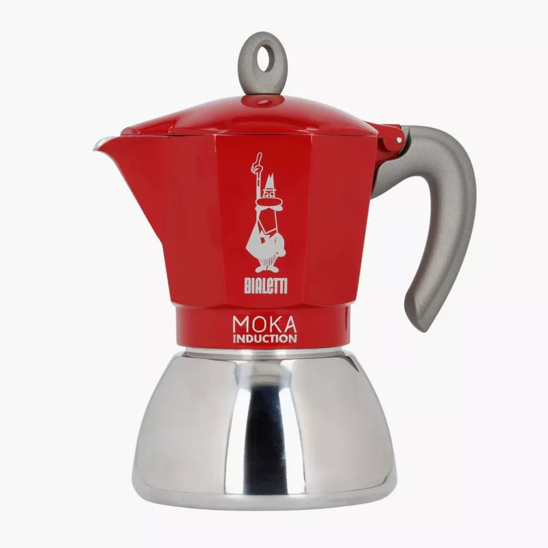 Kawiarka do kuchenki indukcyjnej BIALETTI New Moka czerwona 6tz