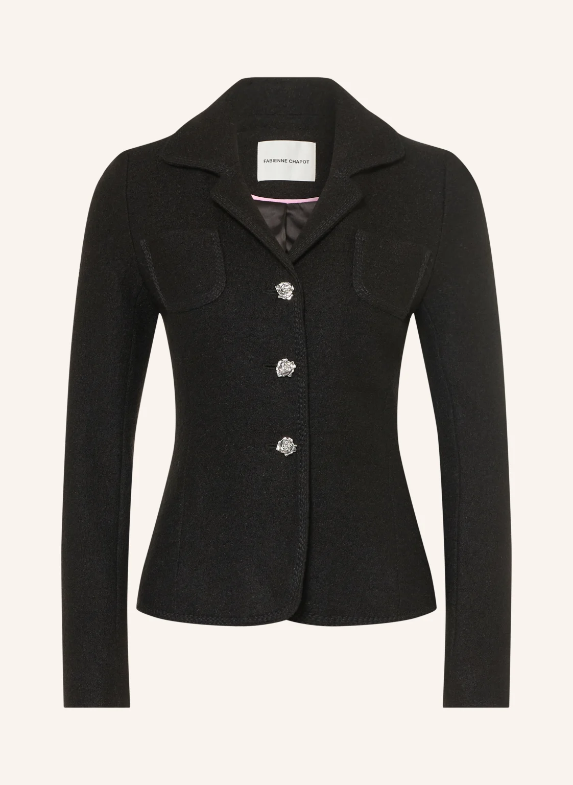 FABIENNE CHAPOT Bouclé-Blazer BABY