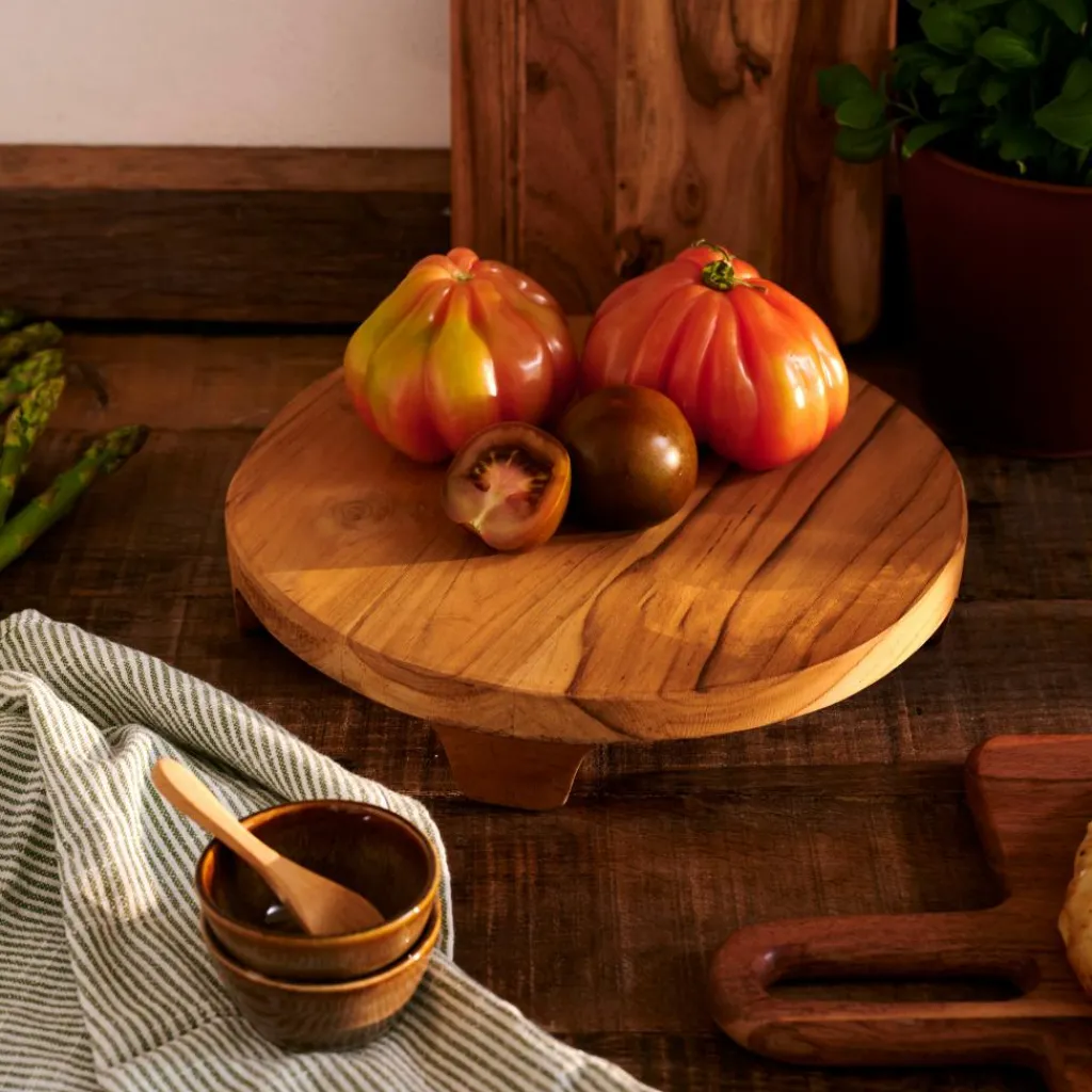 Supports Pour Plantes^CASA TEAK Support Naturel