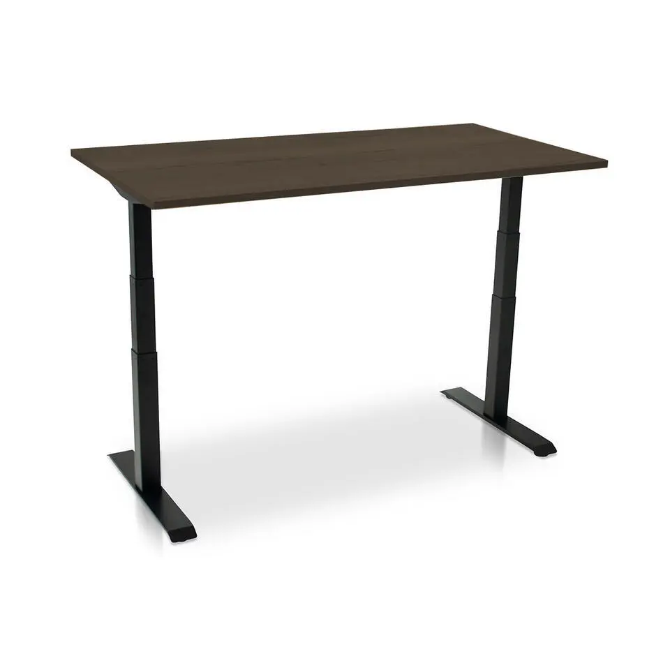 MRC PRO elektrisch ARBO zit-sta bureau - 120x80 cm - bruin eiken