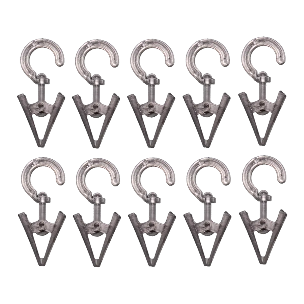 Seilklammer 10er-Set Klammer