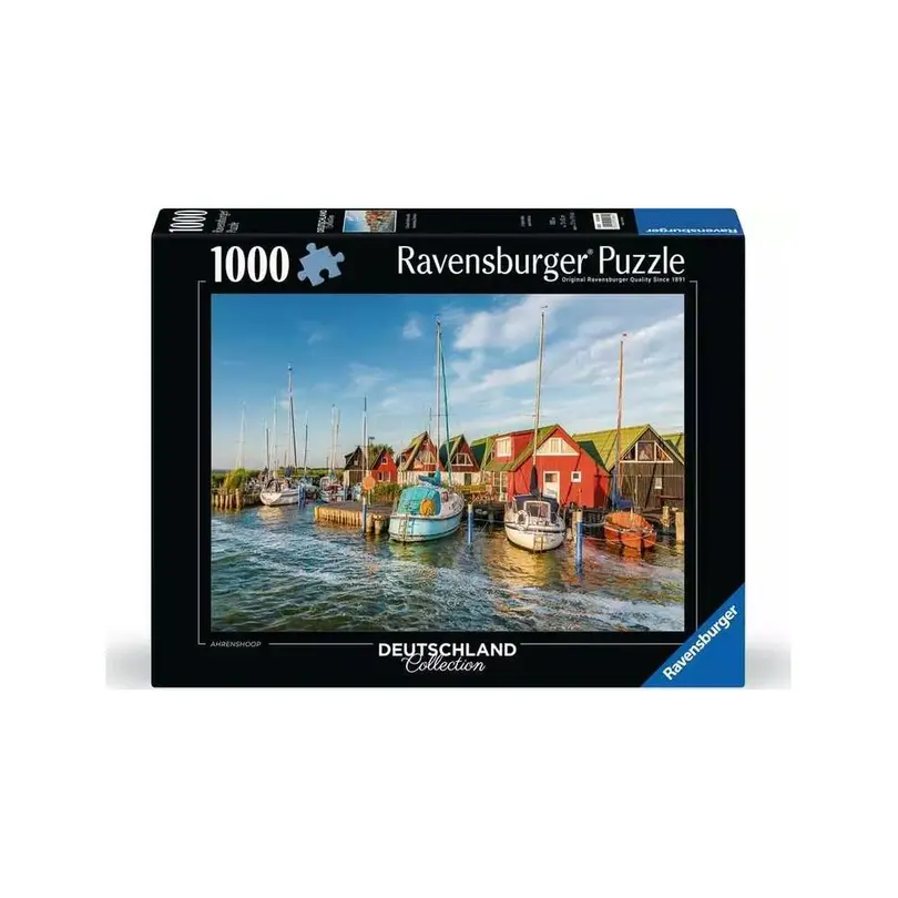 Puzzle Romantische Hafenwelt