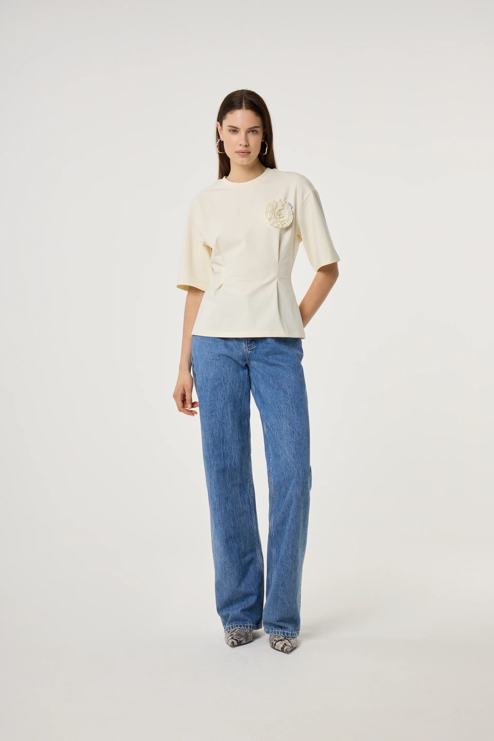 Asta T-shirt | Cosy White