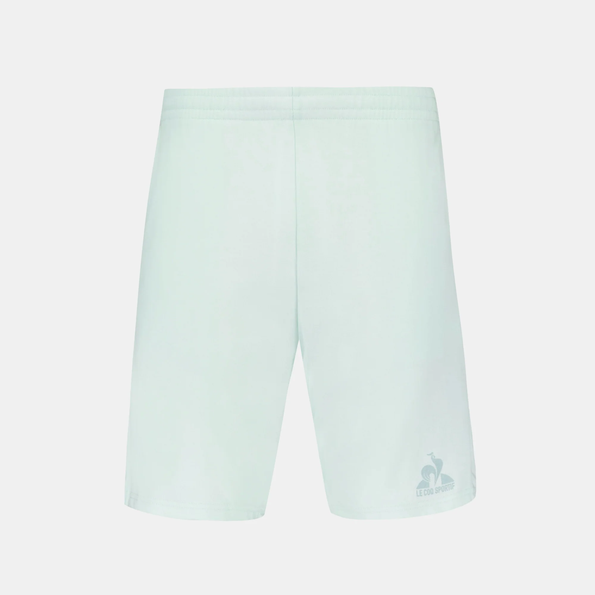Short Essentiel en jersey de coton avec logo ton sur ton