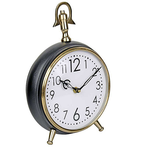 Horloge vintage à poser 17x10x24cm