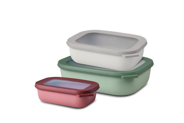 Multikom Cirqula rechthoekig 3-delige set (500 1000 2000) - assorti