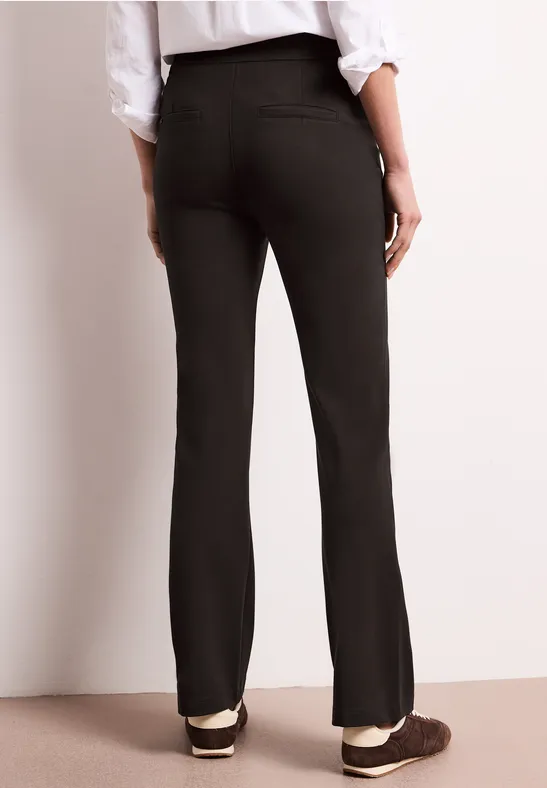 High Waist Bootcut Hose im Skinny Fit