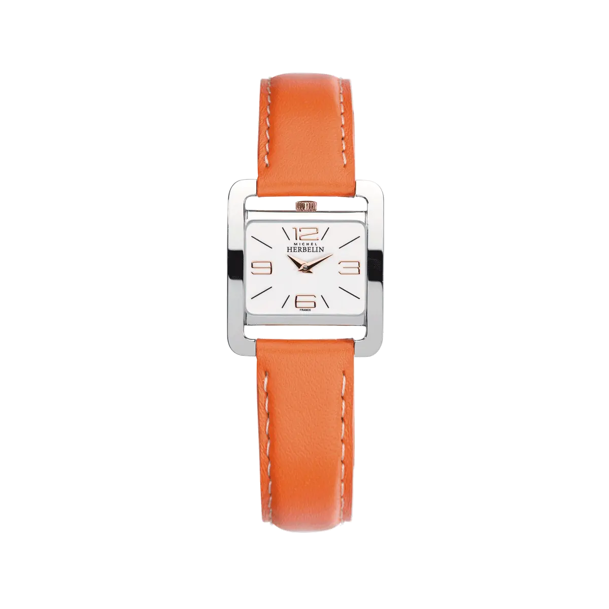 Ve AVENUE – QUARTZ – ACIER & ORANGE