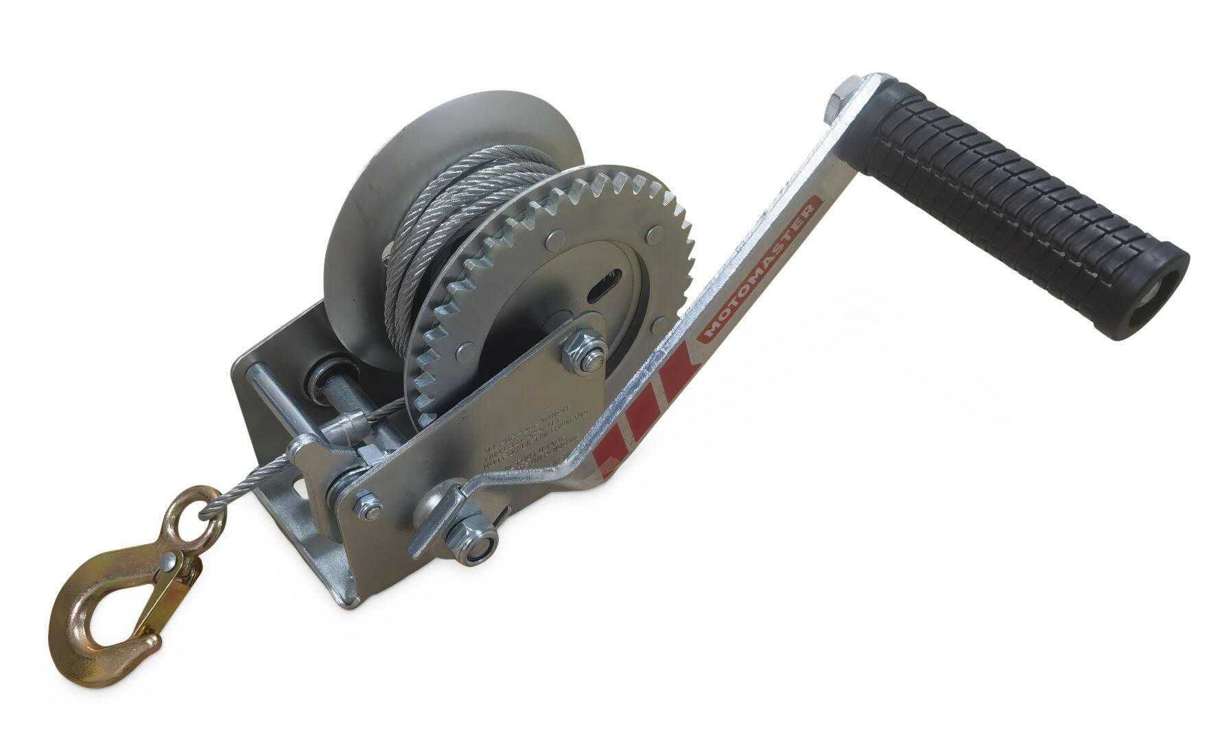 MotoMaster One-Speed Two-Way Trailer Winch, 1100-lb Capacity