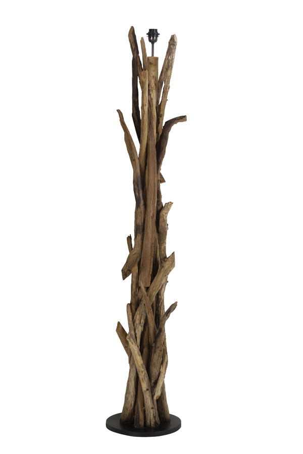 Light & Living vloerlamp VIDIN - Ø35x182cm - bruin