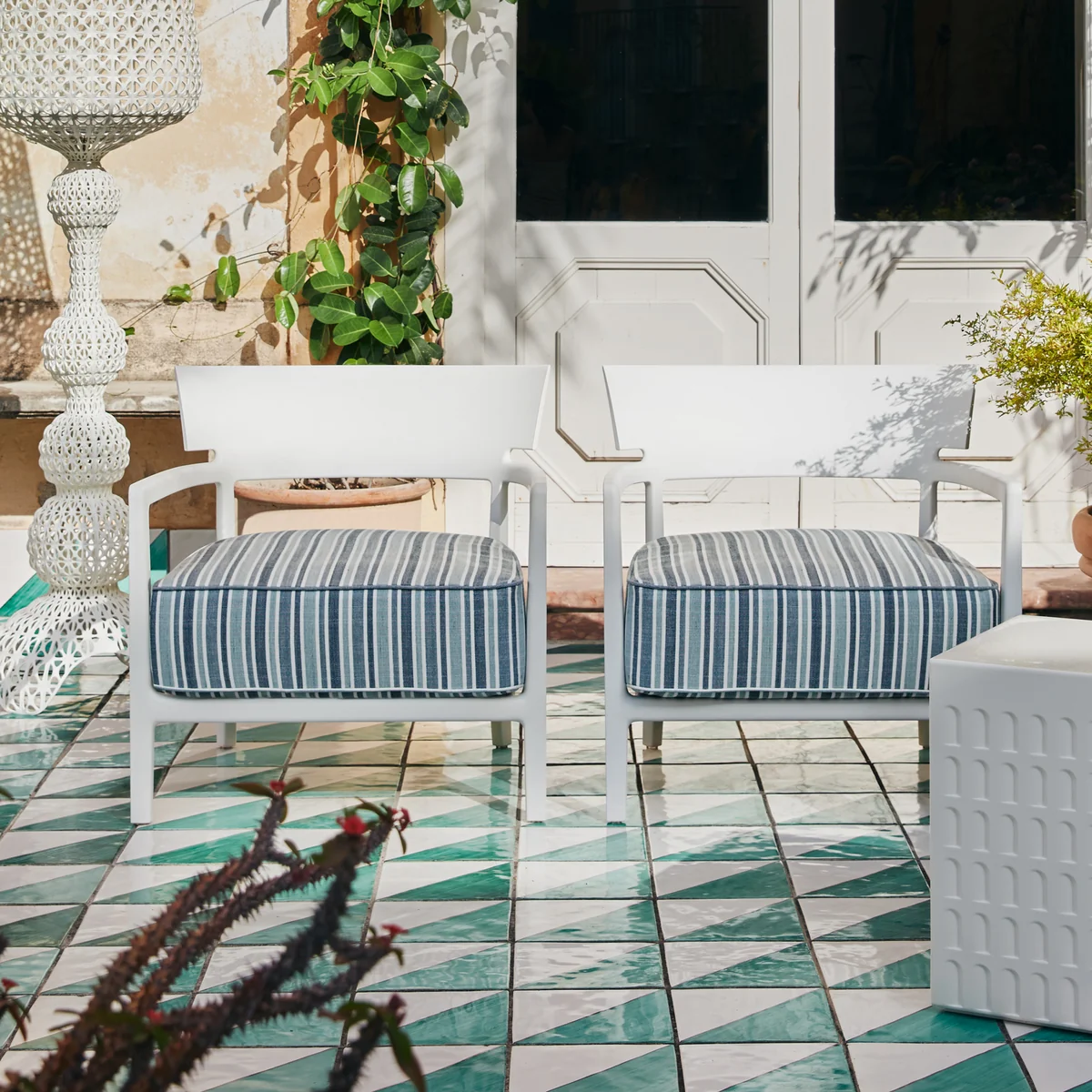 Kartell - Cara Outdoor Sessel