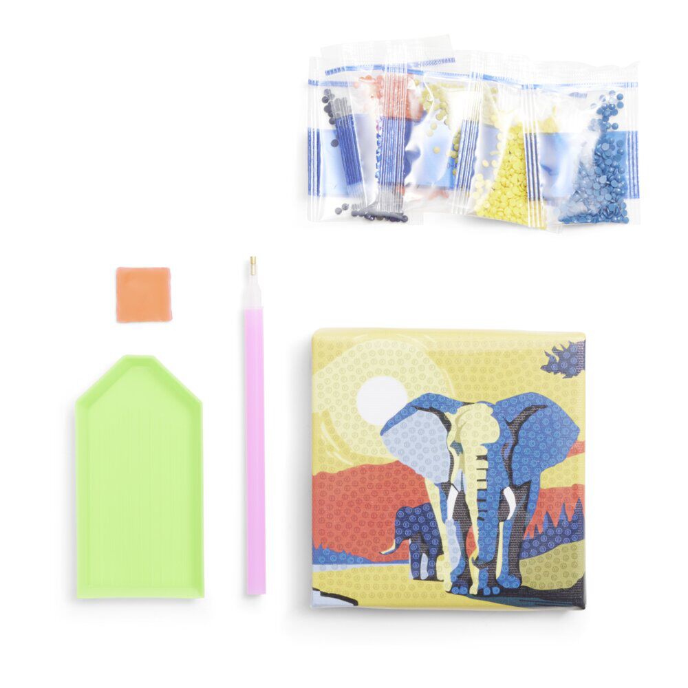 Kit de broderie diamant 20x20cm - 3 modèles
