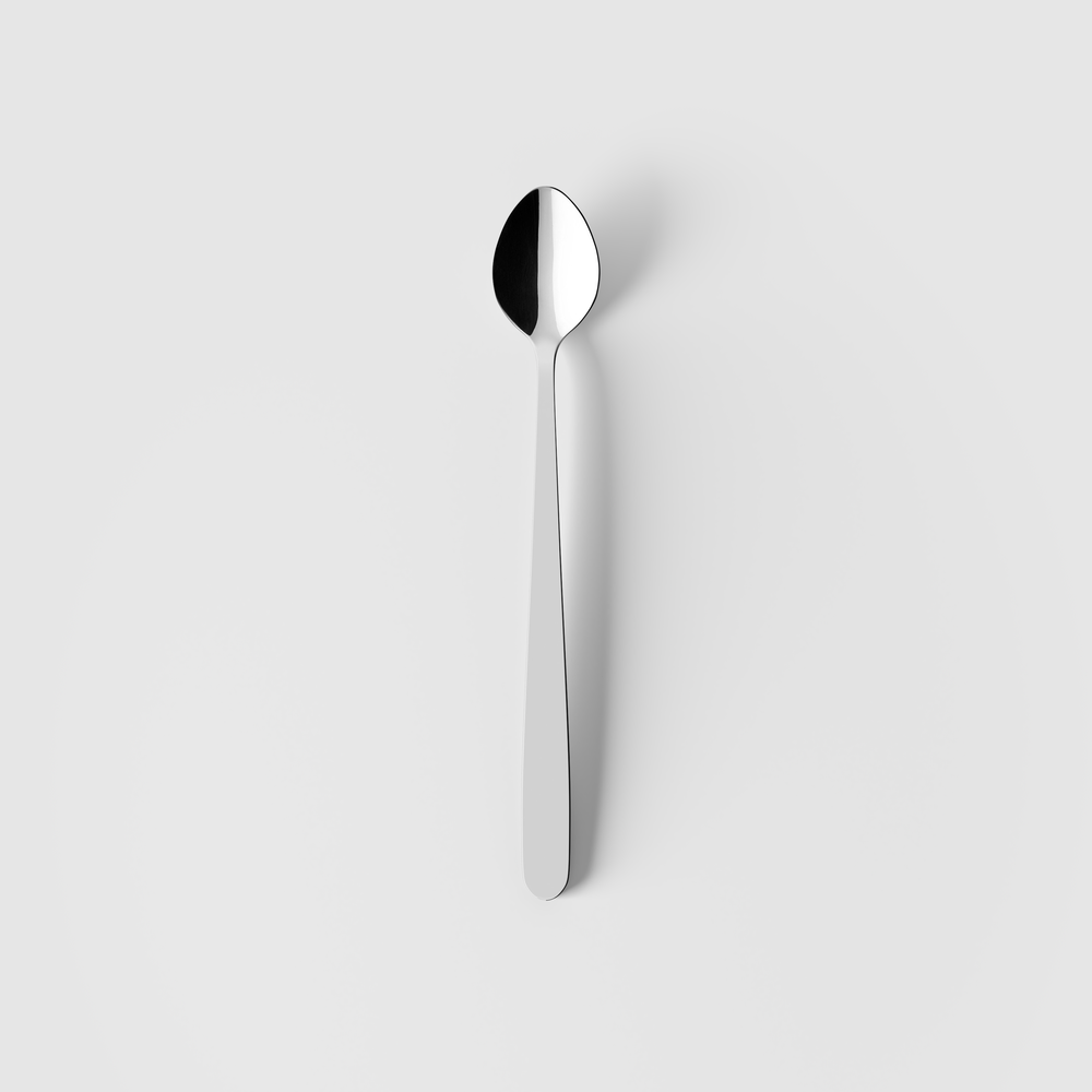 Daily Line Long-handled latte spoon - stainless steel