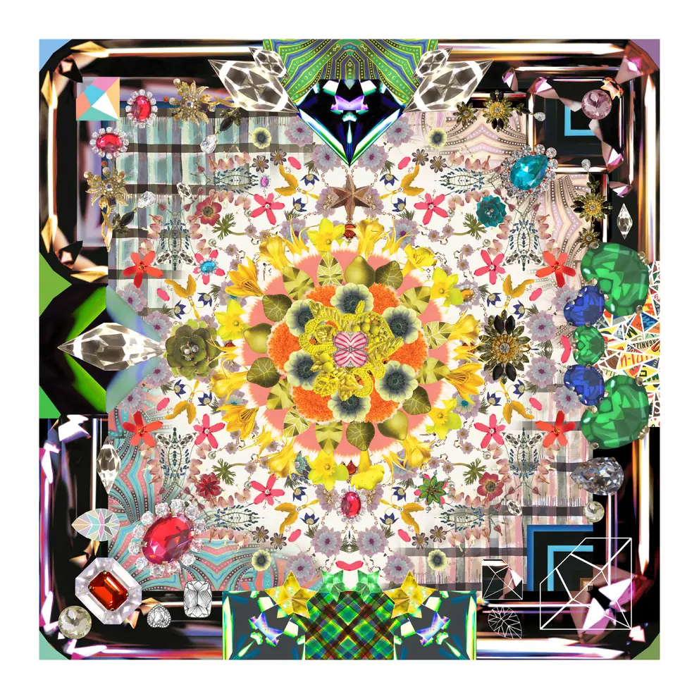 Wollteppich Jewels Garden