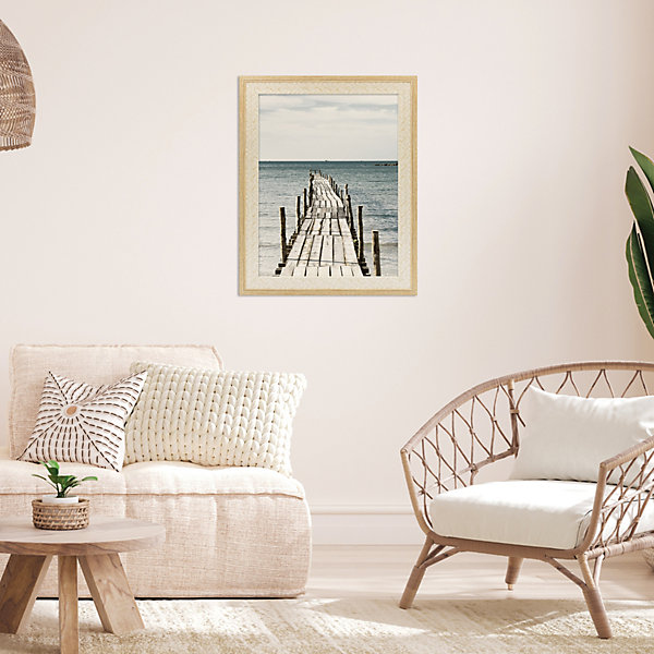 Cadre bois Palma nature Ceanothe l.40 x H.50 cm