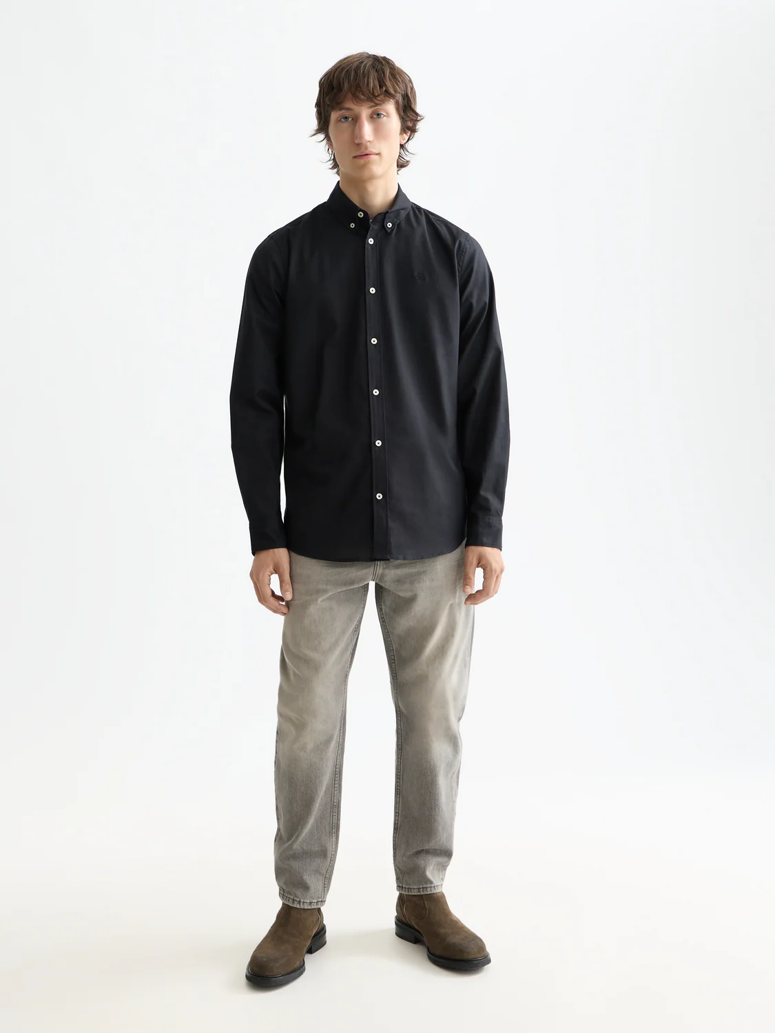 Essentials — Oxford Button Down Shirt