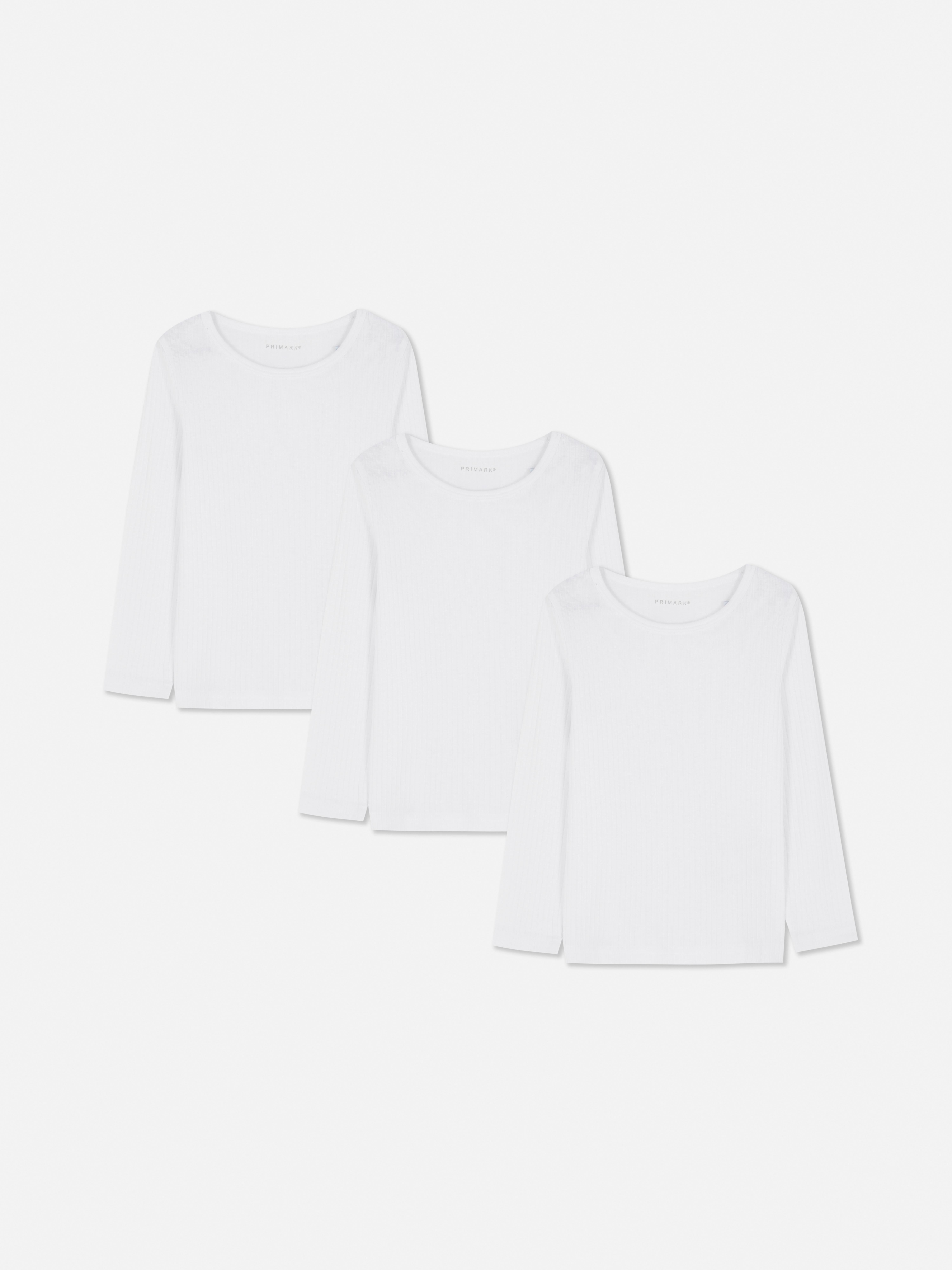 1.5-14yrs | 3pk Thermal Long Sleeve T-Shirts