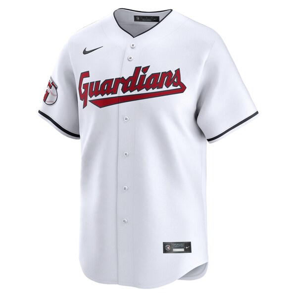 Cleveland Guardians Nike Youth Home Limited Custom Jersey - White