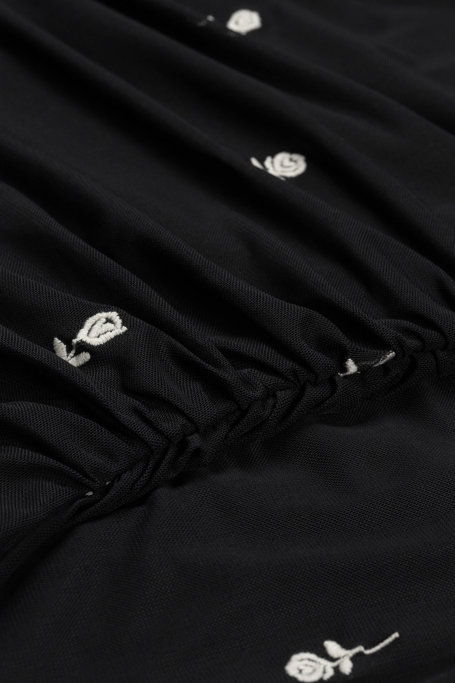 Ashley Dress | Black/Cosy White
