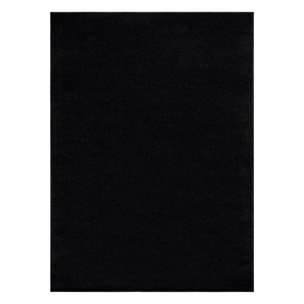 Dywan ETON PLUS czarny jednolity, jednokolorowy, gładki 100x150 cm